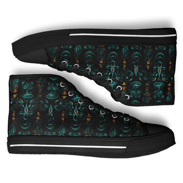 Chokefish™ Urban Peak Retro High Tops-Totems-001-2